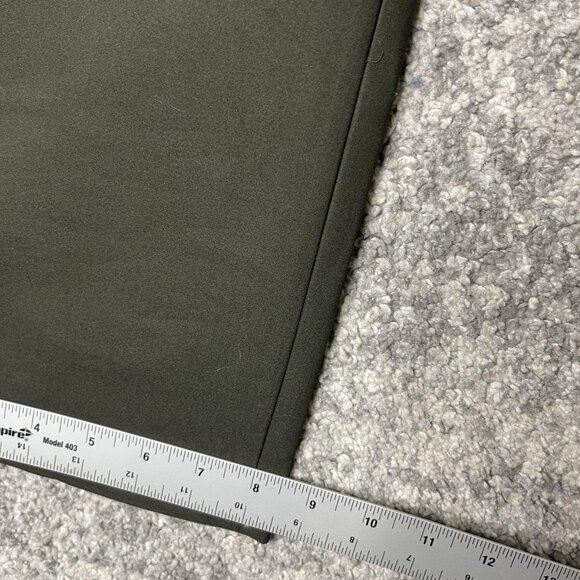 Express Pants Womens 8R Olive Green Columnist Barely Boot Mid Rise Dress Work - Picture 4 of 12